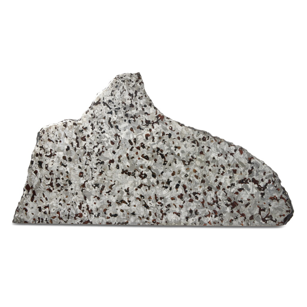 View full screen - View 1 of Lot 102. Partial Slice of the Miles Meteorite.