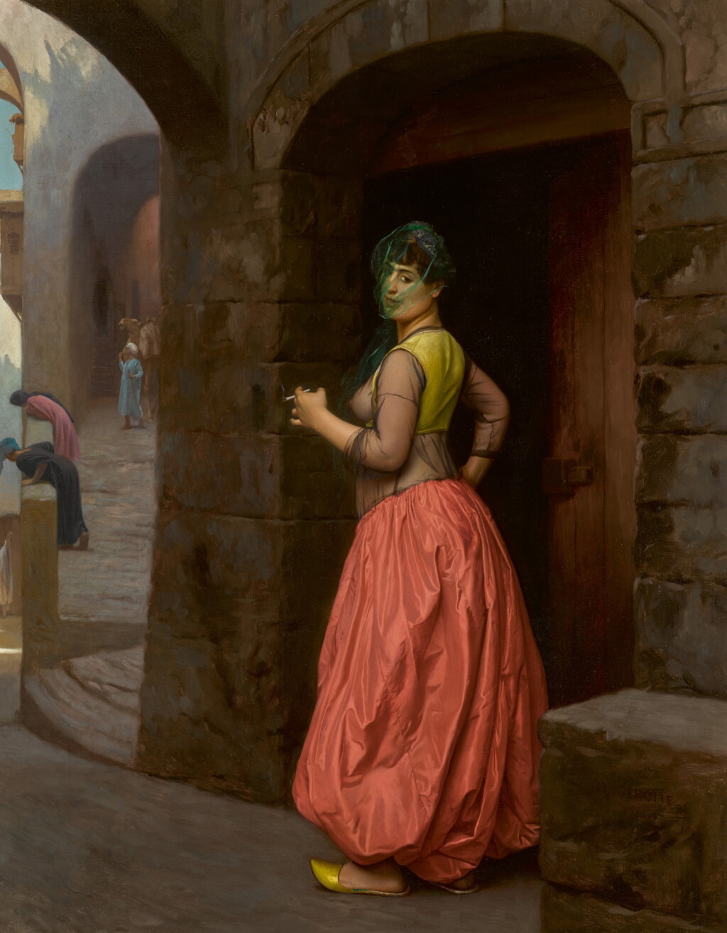 View full screen - View 1 of Lot 28. Jeune Fille du Caire.