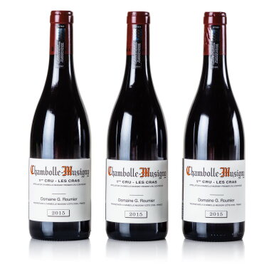 View full screen - View 1 of Lot 217. Chambolle Musigny, Les Cras 2015 Domaine Georges Roumier (3 BT).