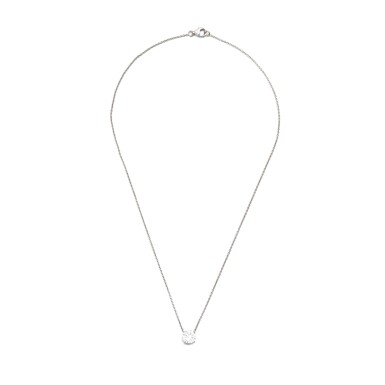 View full screen - View 1 of Lot 272. Collier diamant | Diamond necklace.