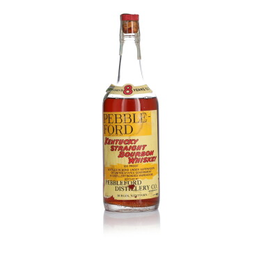 View full screen - View 1 of Lot 291. Pebble-Ford 8 Year Old Kentucky Straight Bourbon 100 Proof 1941 (1 4/5 Quart).