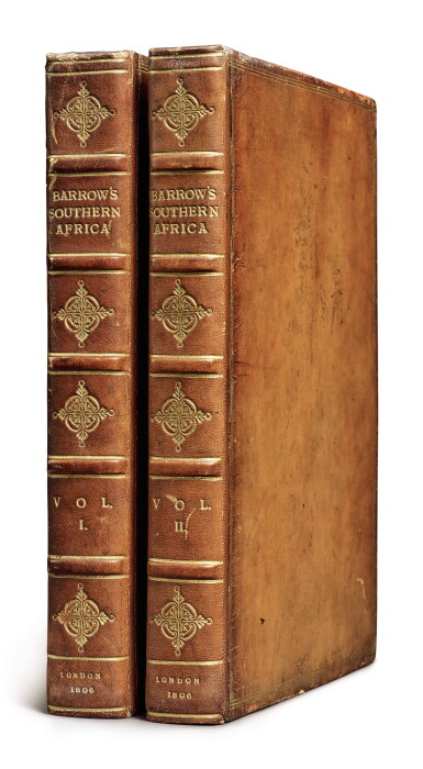 View full screen - View 1 of Lot 5. BARROW, JOHN | Travels into the Interior of Southern Africa… The Second Edition, with Additions and Alterations. London: T. Cadell and W. Davies, 1806.