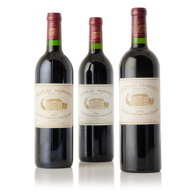 View full screen - View 1 of Lot 8992. Château Margaux "Vertical" (3 BT).