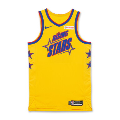 View full screen - View 1 of Lot 79. Bilal Coulibaly Game Worn ‘Rising Stars’ Jersey.