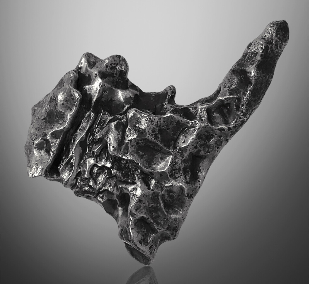 View full screen - View 1 of Lot 96. Sikhote-Alin Meteorite | From The Largest Meteorite Shower Since The Dawn Of Civilization, An Unusually-Shaped Meteorite.