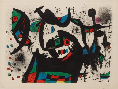 View full screen - View 1 of Lot 117. Homentage à Joan Prats (M. 705; C. bks 153).