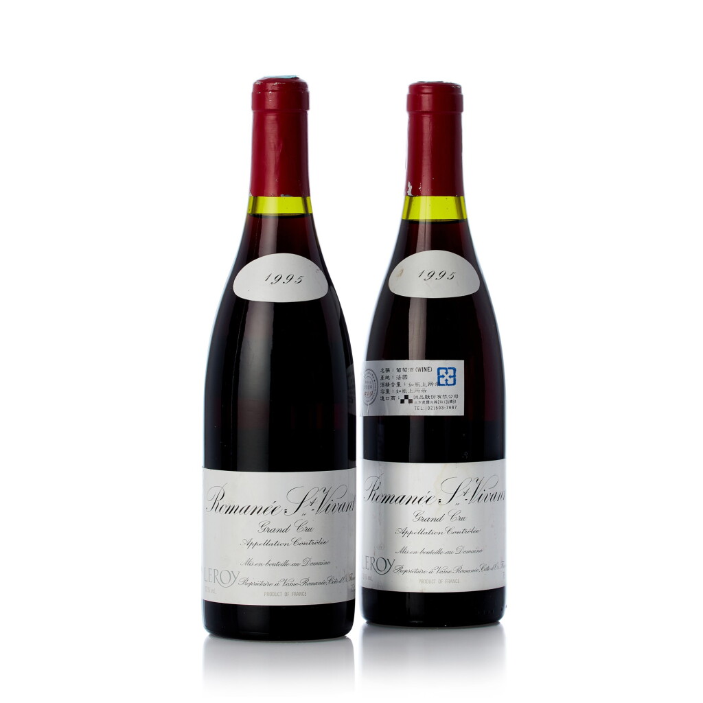 View full screen - View 1 of Lot 6335. Romanée St. Vivant 1995 Domaine Leroy (5 BT).