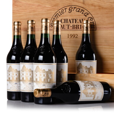 View full screen - View 1 of Lot 11. Château Haut Brion 1992 (12 BT).