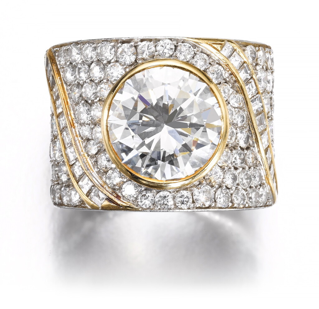 View full screen - View 1 of Lot 698. Fasano | Diamond ring | Fasano | 鑽石戒指.