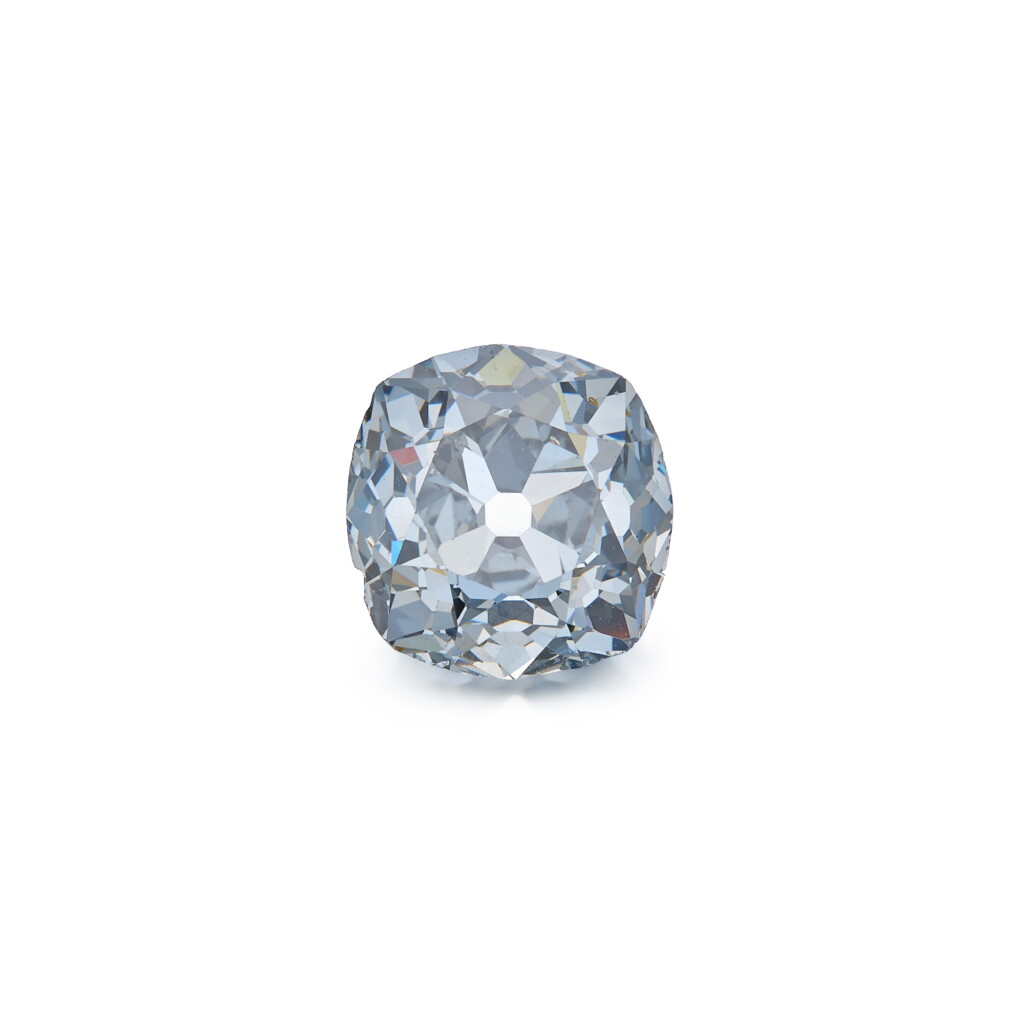 View full screen - View 1 of Lot 459. A Rare Fancy Gray-Violet Diamond | 罕見彩灰紫羅蘭色鑽石.