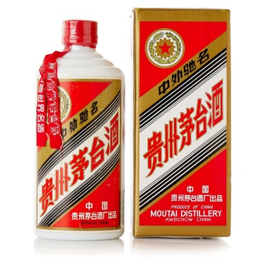 View full screen - View 1 of Lot 357. 1996年產 "五星牌"貴州茅台酒 Kweichow Five Star Moutai 1996 (1 BT50).