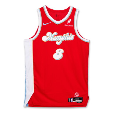 View full screen - View 1 of Lot 118. Colin Castleton Memphis Grizzlies 2024-2025 Game Issued City Edition Jersey | Probable Wear.