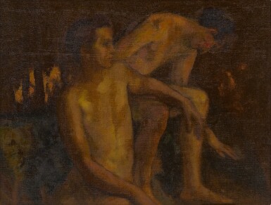 View full screen - View 1 of Lot 492. Portrait of the Artist's Sons.