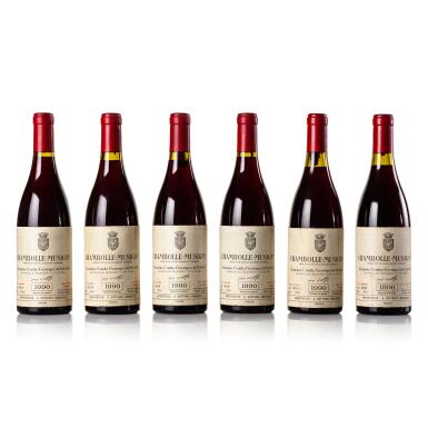 View full screen - View 1 of Lot 443. Chambolle Musigny 1990 Comte Georges de Vogüé (12 BT).