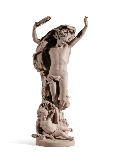 View full screen - View 1 of Lot 87. JEAN-BAPTISTE CARPEAUX | THE GENIUS OF DANCE (NO. 1).