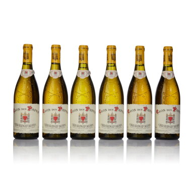 View full screen - View 1 of Lot 318. Châteauneuf-du-Pape Blanc, Clos des Papes 2000 (12 BT).