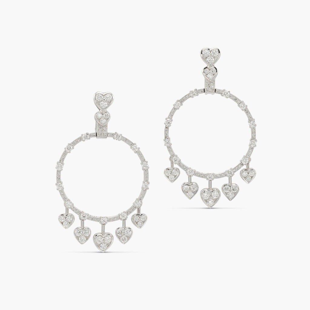 View full screen - View 1 of Lot 212. Diamond Earclips.
