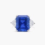 Sapphire and Diamond Ring 21.25克拉 天然「斯里蘭卡」未經加熱藍寶石 配 鑽石 戒指