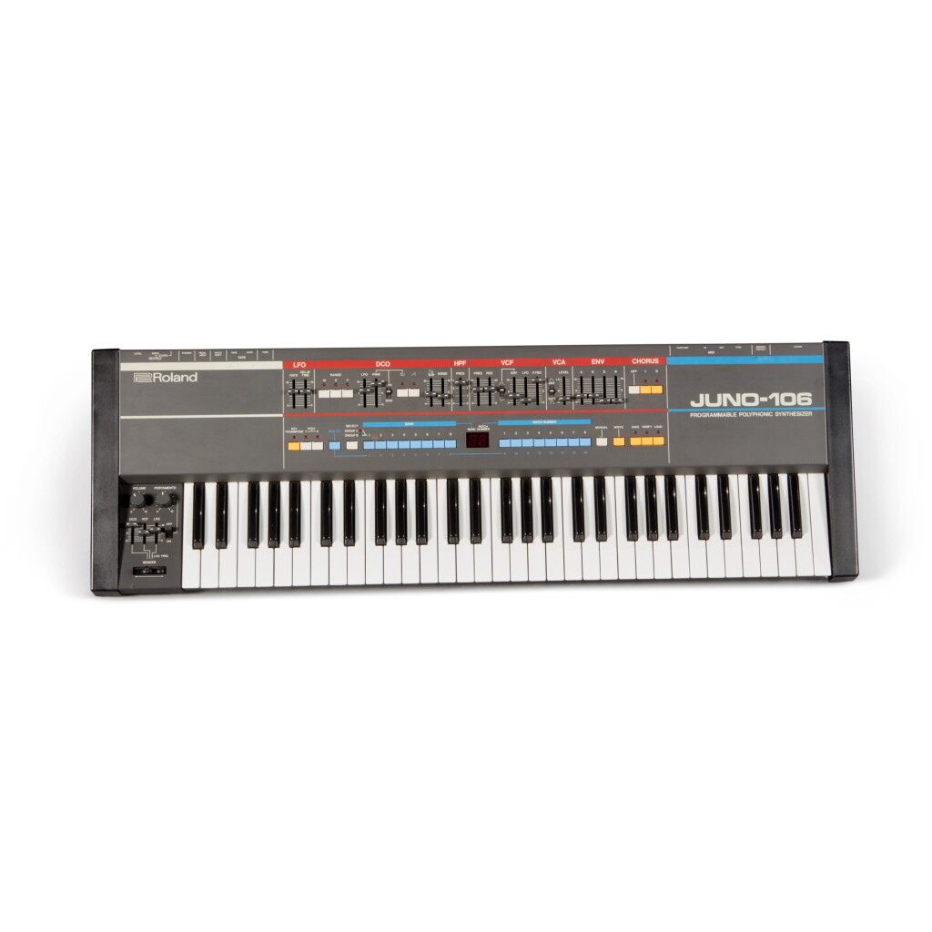 View full screen - View 1 of Lot 60. Brent Mydland | Roland Juno 106.
