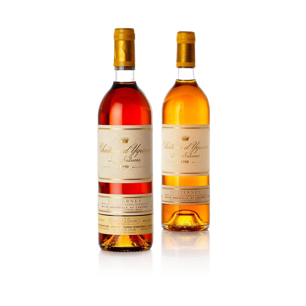 View full screen - View 1 of Lot 7428. Château d'Yquem 1988 (12 BT).