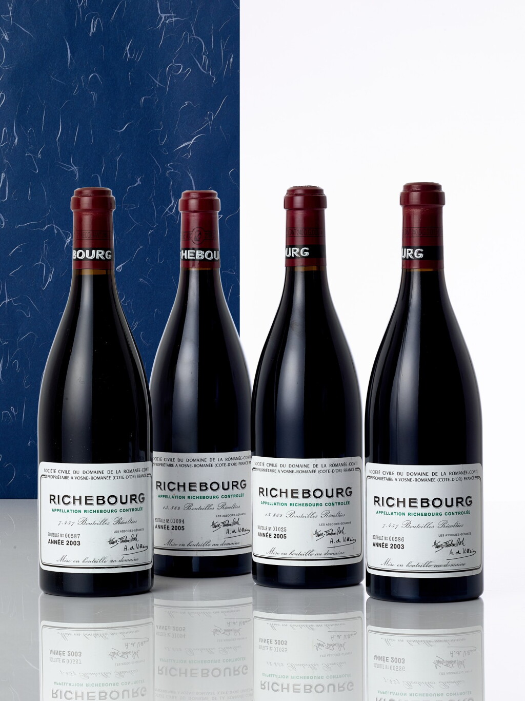 View full screen - View 1 of Lot 6402. Richebourg 2003 Domaine de la Romanée-Conti (5 BT).