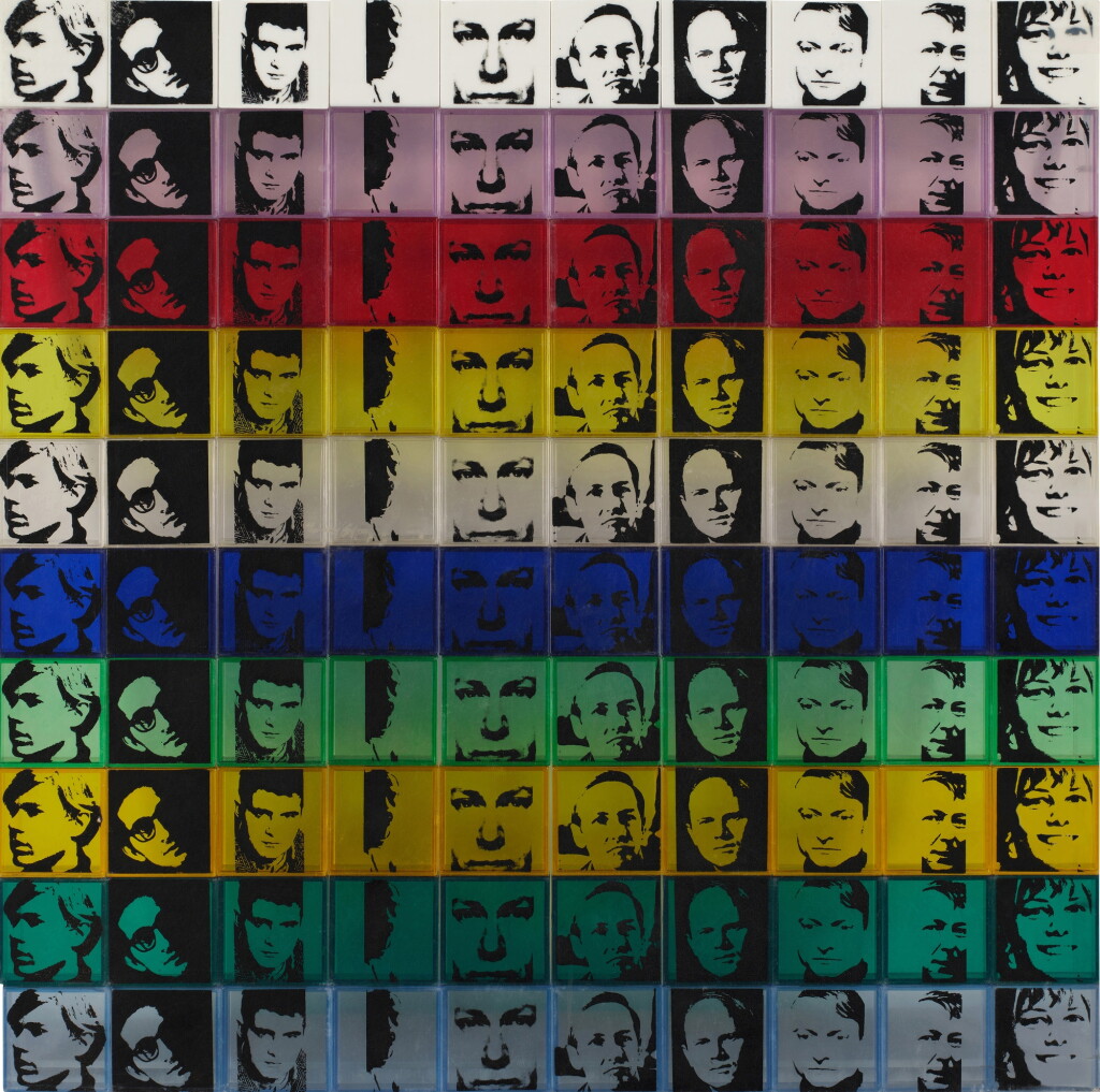 View full screen - View 1 of Lot 728. Portraits of the Artists, from Ten from Leo Castelli (Feldman & Schellmann II.17).
