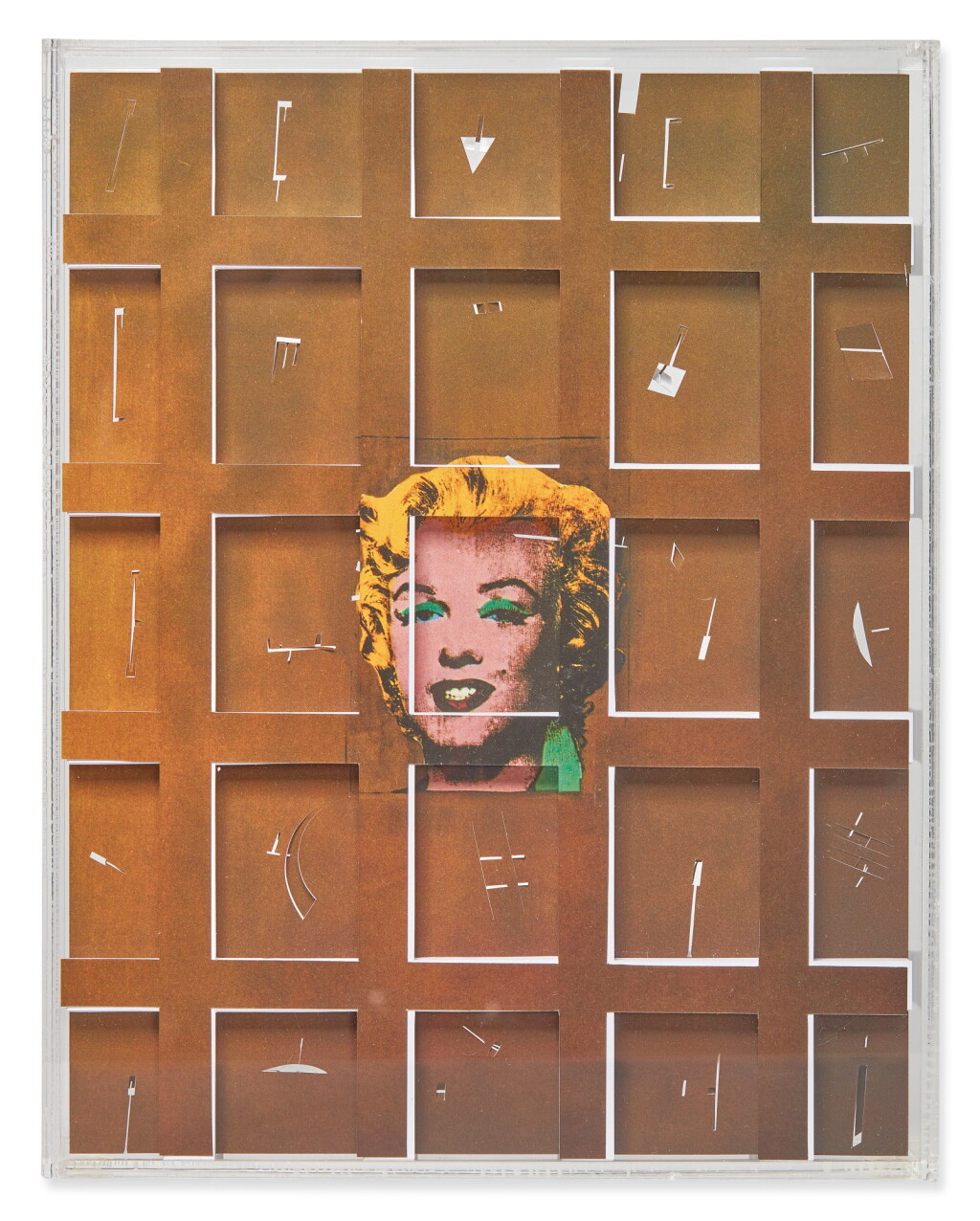 View full screen - View 1 of Lot 527. MARCO MAGGI | TURNER BOX – COMPLETE COVERAGE ON ANDY WARHOL (MARILYN).