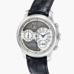 Octa Chronographe Ruthenium | A limited edition platinum flyback chronograph wristwatch with date and brass movement | Circa 2004