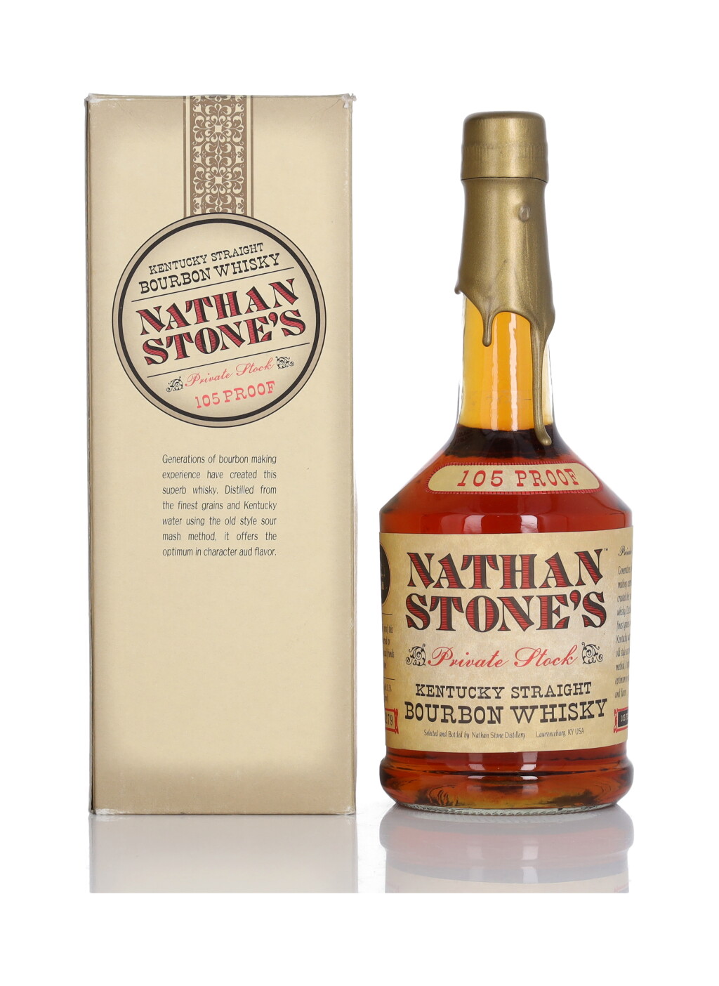 View full screen - View 1 of Lot 238. Nathan Stone's Private Stock 105 Proof NV (1 Bottle 75cl).