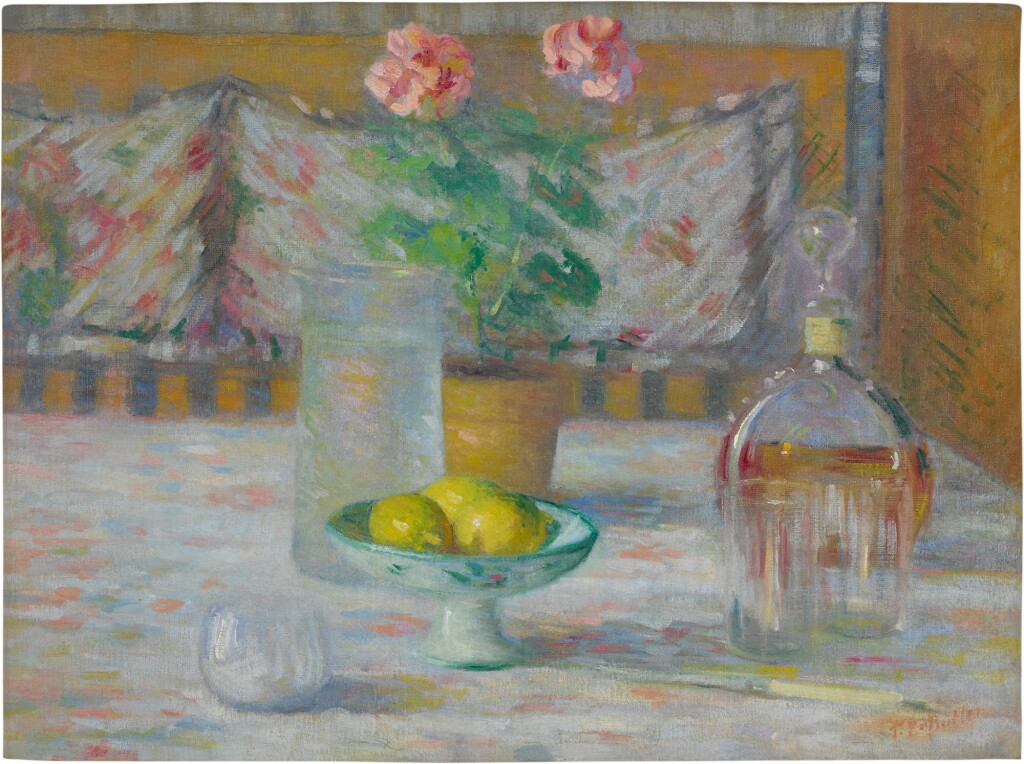 View full screen - View 1 of Lot 63. Still Life with Lemons.