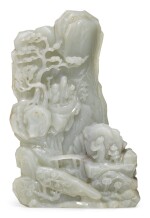 A CELADON JADE ‘IMMORTAL’ MOUNTAIN | QING DYNASTY, 18TH/19TH CENTURY