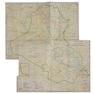 View full screen - View 1 of Lot 104. Kuwait | A Collection of 5 volumes and a map, 1928-1959.
