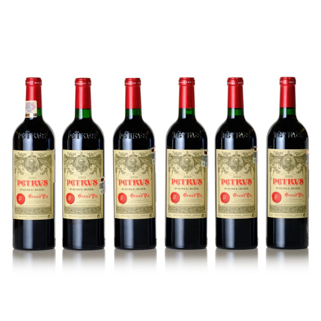 View full screen - View 1 of Lot 10. Petrus 2003 (12 BT).
