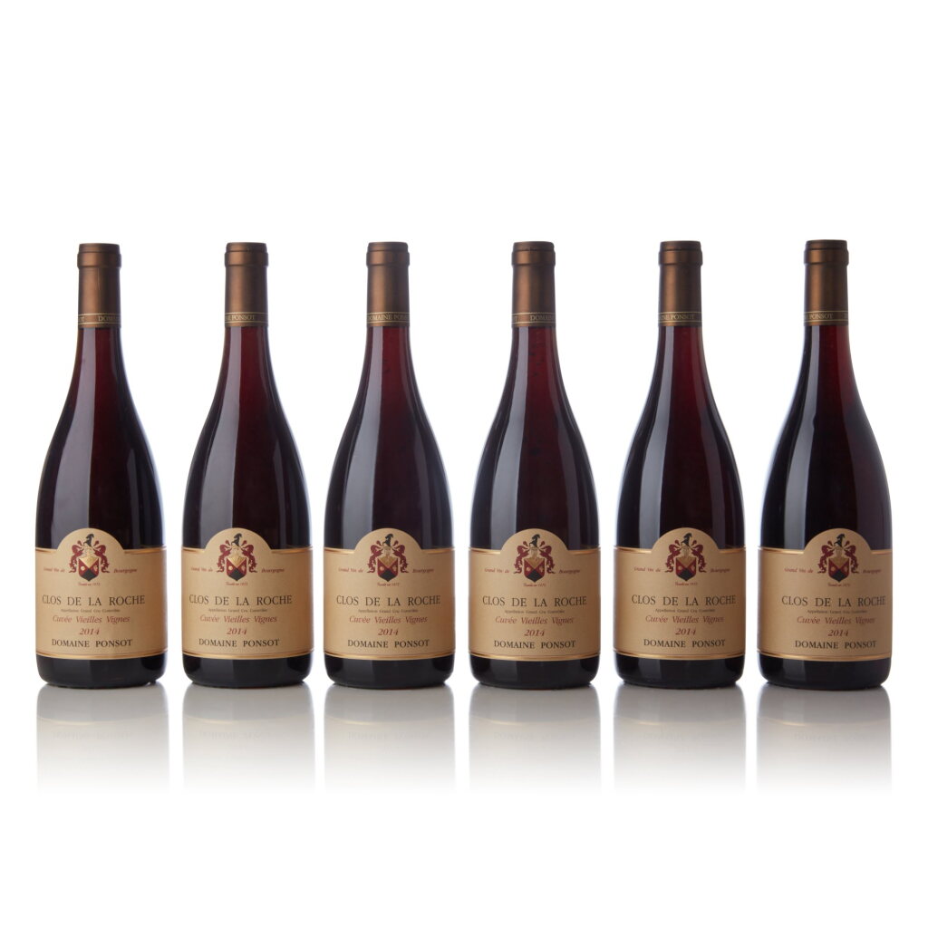 View full screen - View 1 of Lot 240. Clos de la Roche Vieilles Vignes 2014 Domaine Ponsot (6 BT).