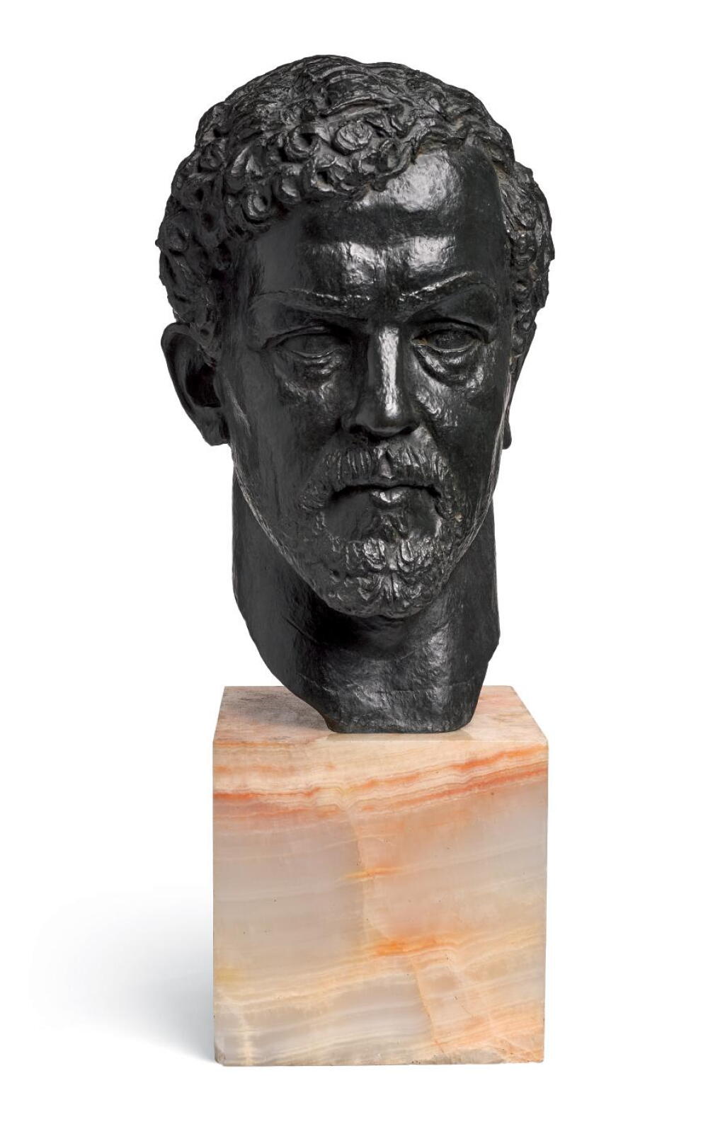 View full screen - View 1 of Lot 109. MARTHE SPITZER | BUST OF CLAUDE DEBUSSY.
