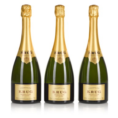 View full screen - View 1 of Lot 452. Krug Grande Cuvée, 169ème Édition NV (3 BT).