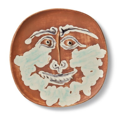 View full screen - View 1 of Lot 63. Visage barbu (A. R. 413).