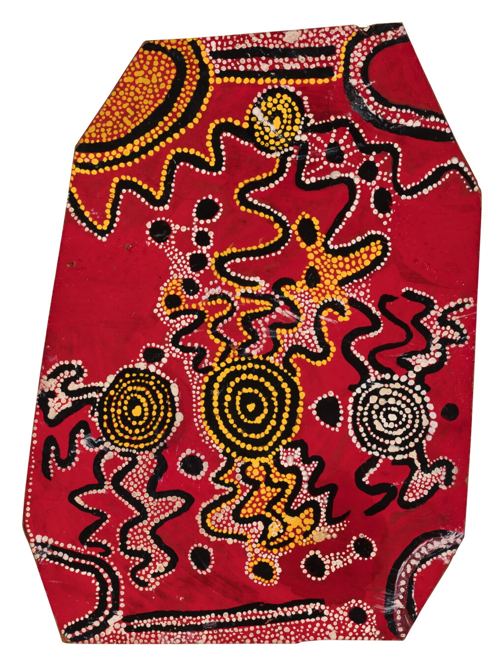 View full screen - View 1 of Lot 16. Emu Man Corroboree Shield.