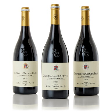 View full screen - View 1 of Lot 8645. Chambolle Musigny, Les Amoureuses 2017 Domaine Robert Groffier Pere & Fils (12 BT).