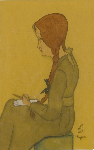 View full screen - View 1 of Lot 165. Femme assise, Jeanne Hébuterne.