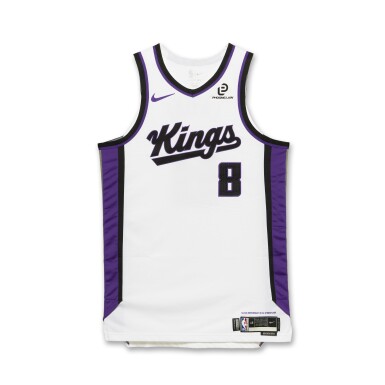 View full screen - View 1 of Lot 15. Zach LaVine Sacramento Kings 2025-2026 NBA Tip-Off Game Worn Association Edition Jersey | 30 Points.