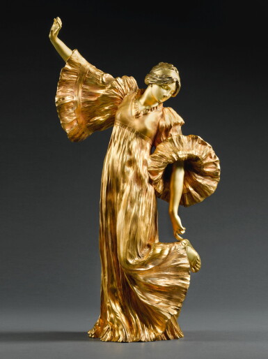 View full screen - View 1 of Lot 30. AGATHON LÉONARD | DANSEUSE AUX COTHURNES.
