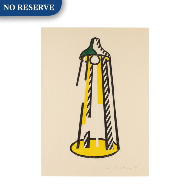 View full screen - View 1 of Lot 26. Lamp (Corlett 182).