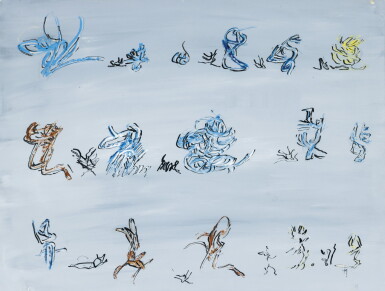 View full screen - View 1 of Lot 276. Henri Michaux | Sans Titre.