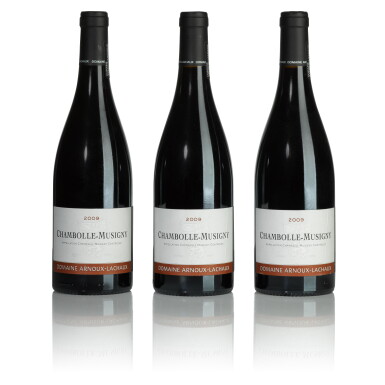 View full screen - View 1 of Lot 512. Chambolle Musigny 2009 Domaine Arnoux-Lachaux (6 BT).