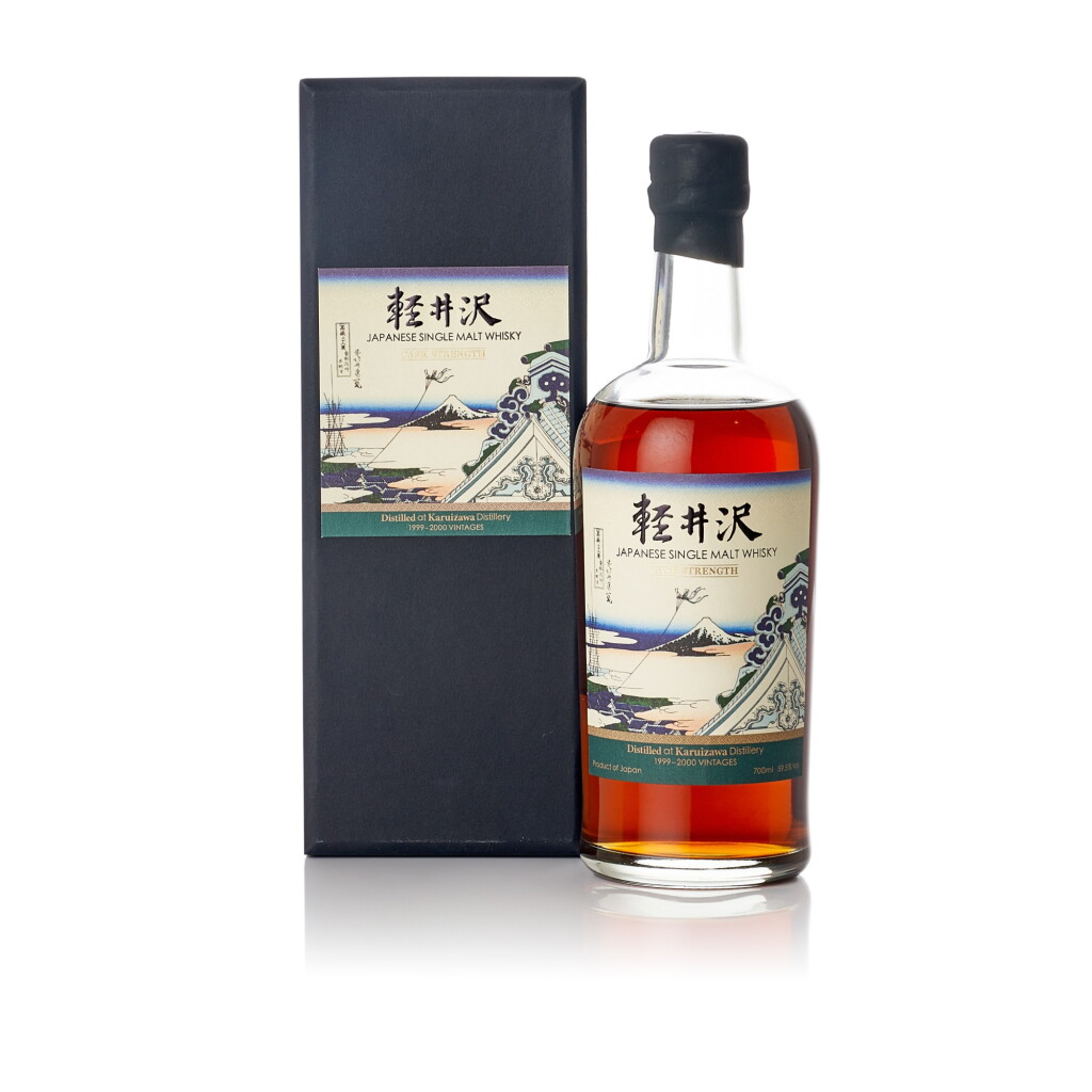 View full screen - View 1 of Lot 6038. 輕井澤 "冨嶽三十六景" 系列 Karuizawa 36 Views of Mount Fuji 2nd Release 59.5 abv NV (1 BT70).