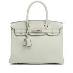 Gris Neve Togo Birkin 30 Palladium Hardware, 2023