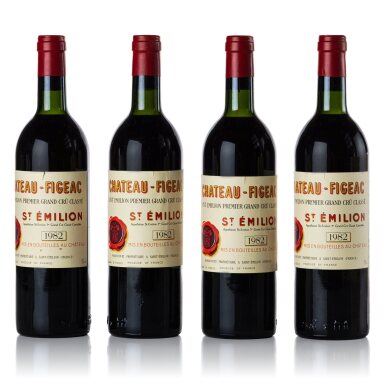 View full screen - View 1 of Lot 518. Château Figeac 1982 (8 BT).