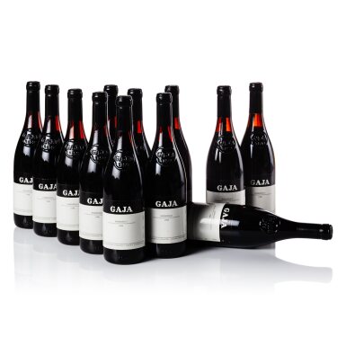 View full screen - View 1 of Lot 373. Barbaresco 1988 Gaja (12 BT).