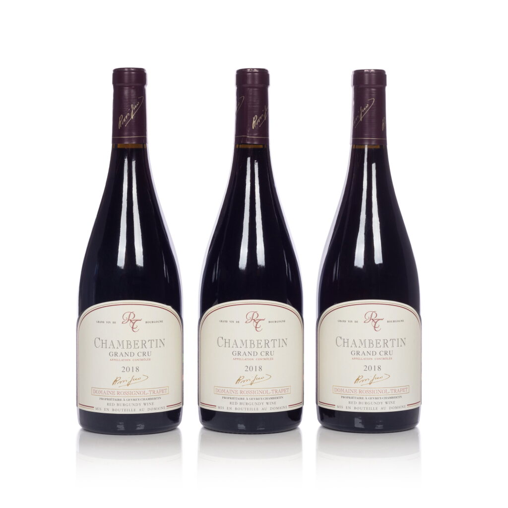View full screen - View 1 of Lot 14. Chambertin 2018 Rossignol-Trapet (12 BT).